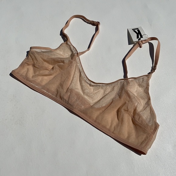 Kit undergarments Mesh tank bra & thong size 4 - Picture 2 of 14